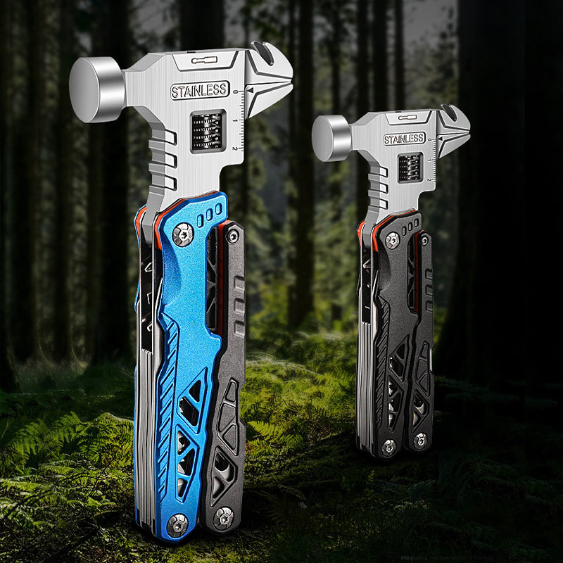 🎯Multifunktionales Outdoor-Tragbares Verstellbarer Schraubenschlüssel