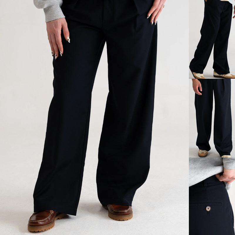 🎁Unisex Vintage Lässige Bundfaltenhose🔥