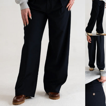 🎁Unisex Vintage Lässige Bundfaltenhose🔥