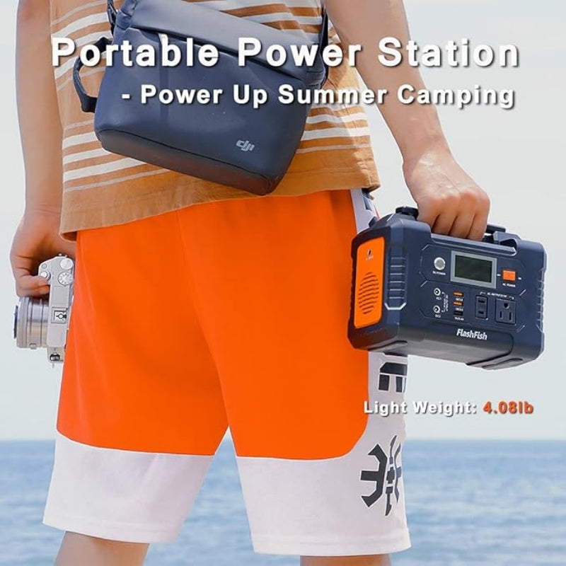200W Portable Power Station with Display