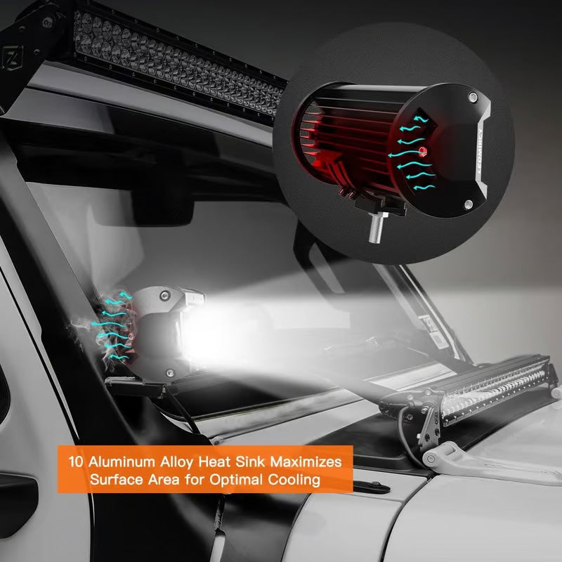🚗Premium LED Lichtleisten-Set💡Leistungsstarkes LED-Lichtleisten-Kit für Autos
