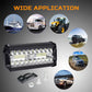 🚗Premium LED Lichtleisten-Set💡Leistungsstarkes LED-Lichtleisten-Kit für Autos