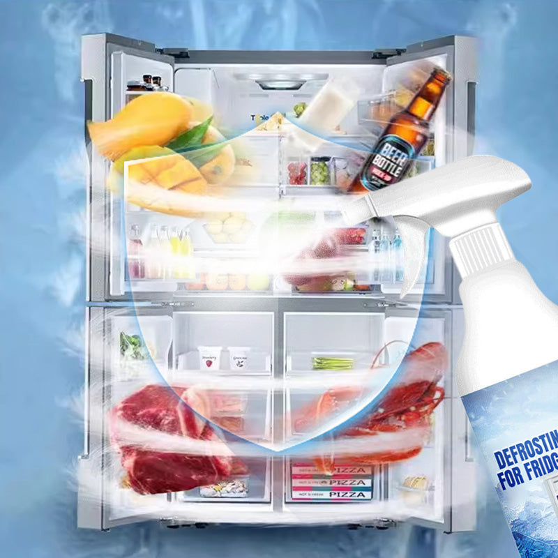 🏠KAUFE 2, ERHALTE 1 GRATIS 🧊Enteisungsspray für Kühlschrank/Gefrierschrank🎁(Mit kostenlosem Spatel)