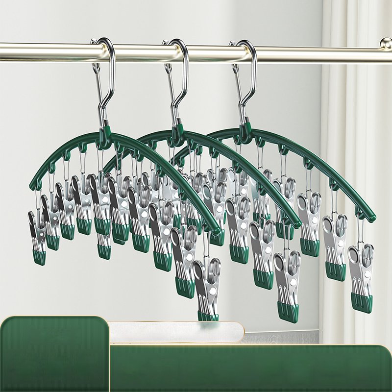 🧥👖2025 Heißer Ausverkauf 50% Rabatt⏳Geschwungener Design-Bügel mit 10 Clips