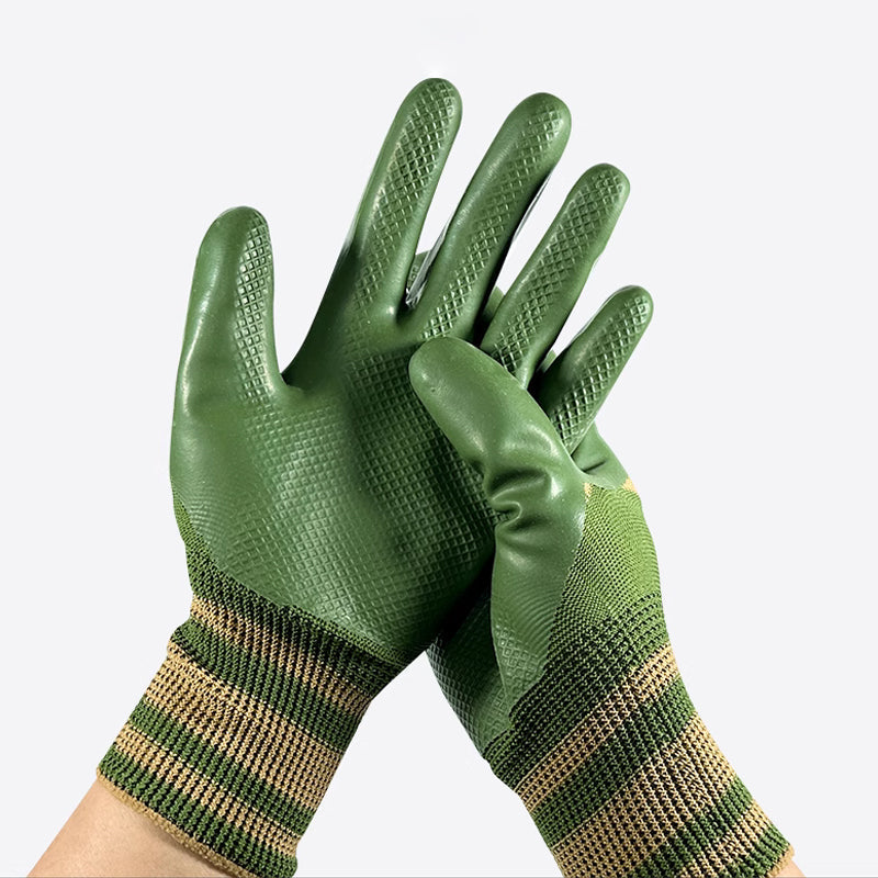 💥 50% OFF🎁 Rubber Coated Work Gloves with Knit Wrist Cuff（Werde ein fliegender Spider-Man）