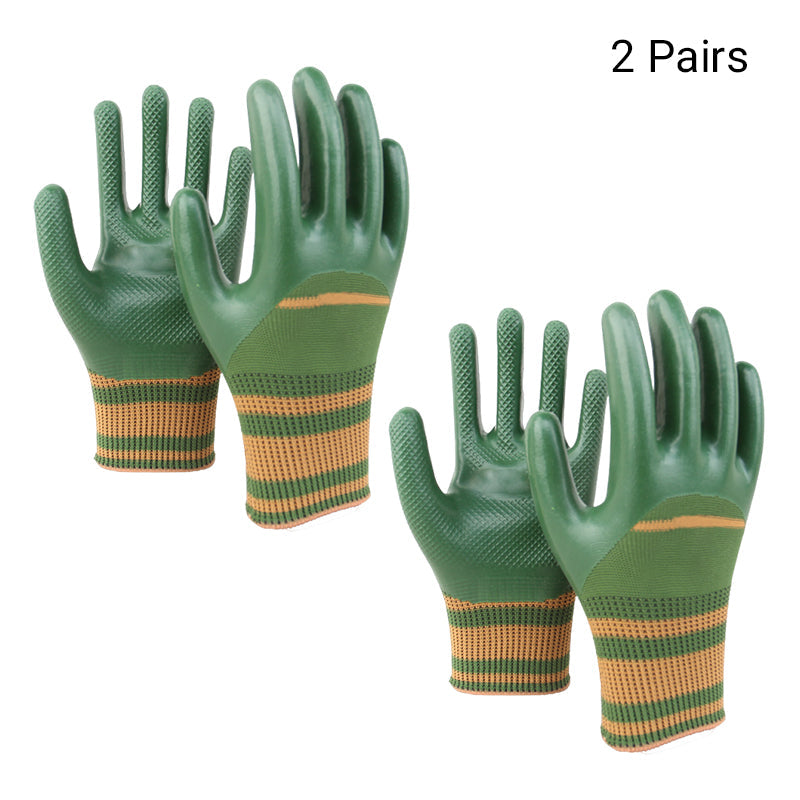 💥 50% OFF🎁 Rubber Coated Work Gloves with Knit Wrist Cuff（Werde ein fliegender Spider-Man）