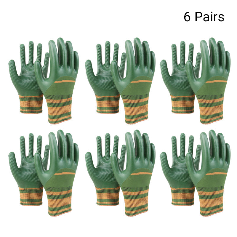 💥 50% OFF🎁 Rubber Coated Work Gloves with Knit Wrist Cuff（Werde ein fliegender Spider-Man）