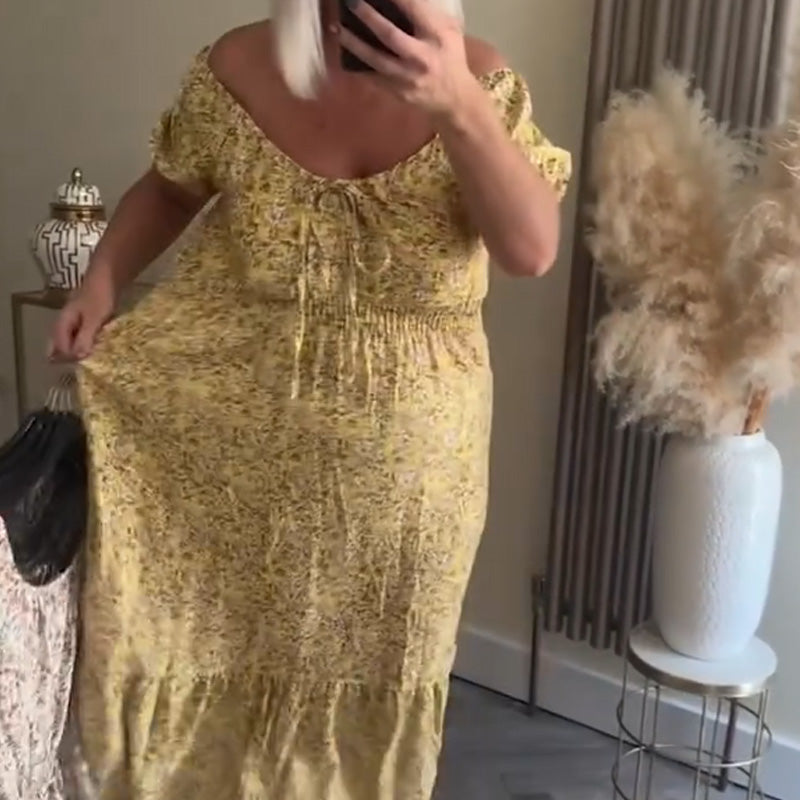 🔥Lässiges, lockeres Blumenkleid für Damen