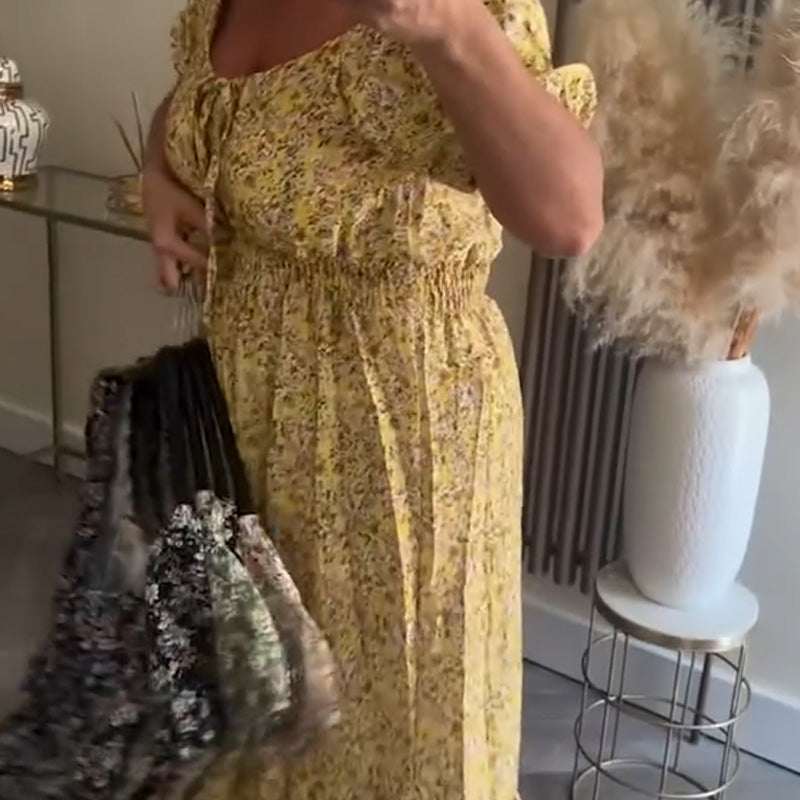 🔥Lässiges, lockeres Blumenkleid für Damen