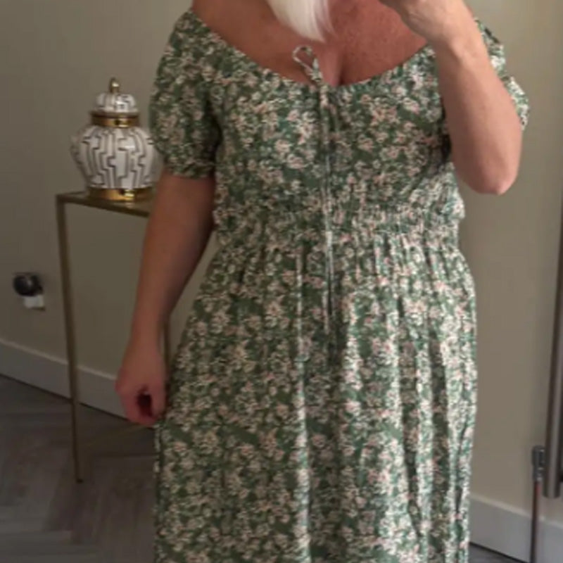 🔥Lässiges, lockeres Blumenkleid für Damen