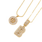 ✨Gold Alphabet Anhänger Halskette