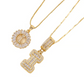 ✨Gold Alphabet Anhänger Halskette