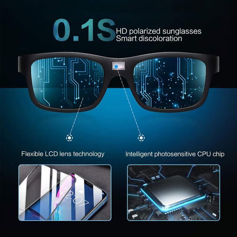 🔥Klassische Smart Photochromic Polarized Sonnenbrille