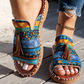 ✨✨Damen-Sandalen mit Boho-Print