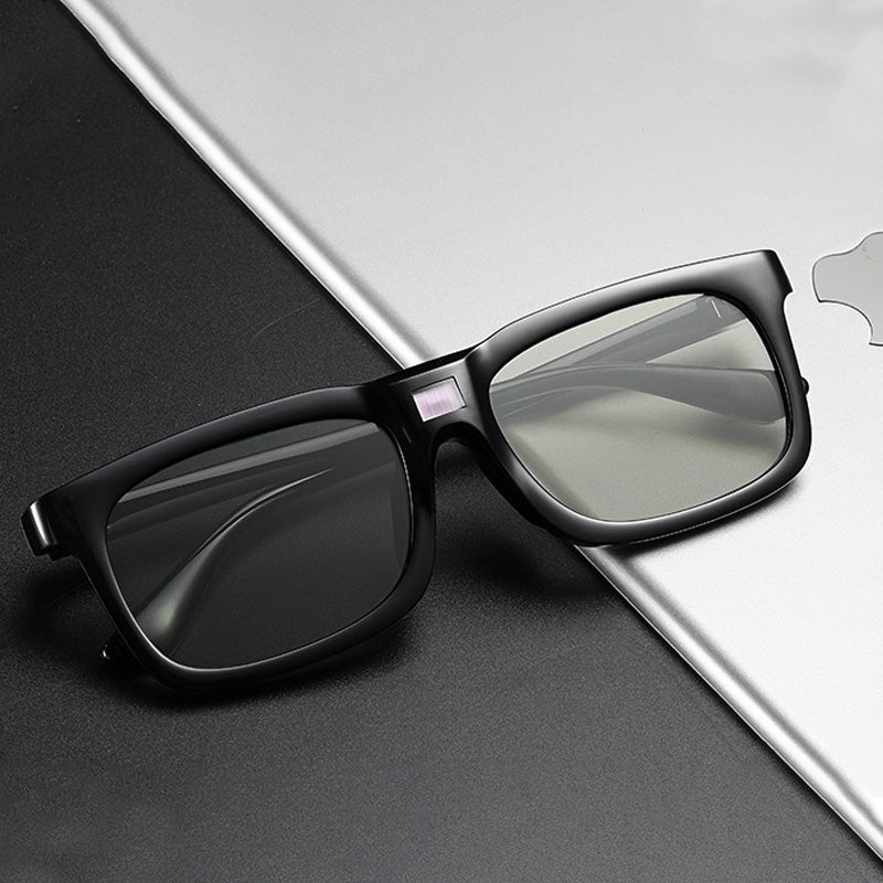 🔥Modische polarisierte Sonnenbrille mit Lichtsensorik-Technologie