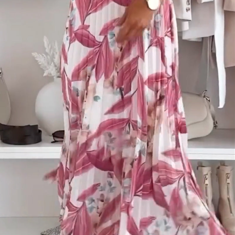 🌸🌸🌸Eleganter Damen-Faltenrock mit Print