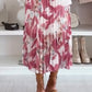 🌸🌸🌸Eleganter Damen-Faltenrock mit Print