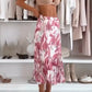 🌸🌸🌸Eleganter Damen-Faltenrock mit Print