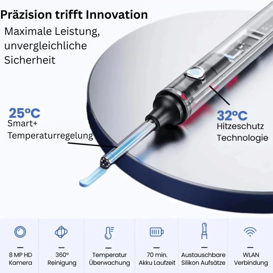 ⏳Begrenzte Zeit 50% Rabatt💥Intelligenter wasserdichter visueller Ohrenschmalzentferner