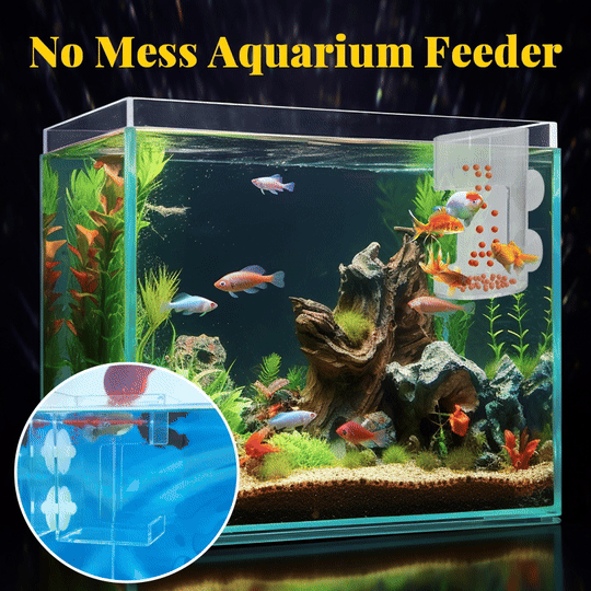 Aquarium Futterring und Tablett（Geben Sie den Fischen einen sauberen Lebensraum）