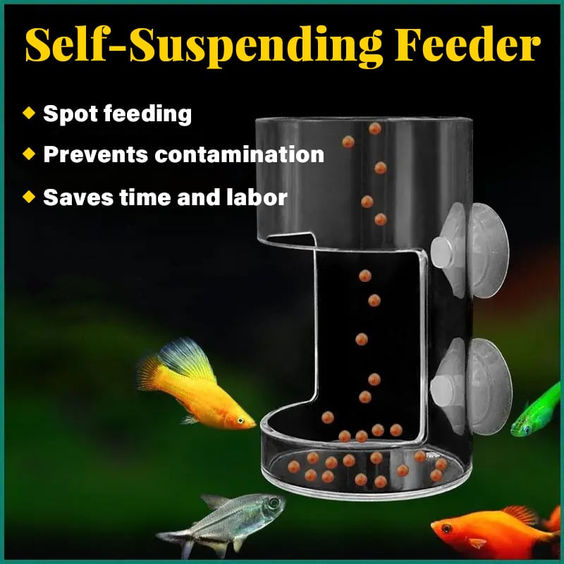Aquarium Futterring und Tablett（Geben Sie den Fischen einen sauberen Lebensraum）