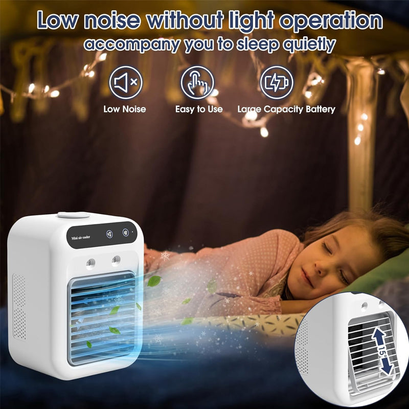 ⭐Mini Portable Air Conditioner Kühler Luftbefeuchter