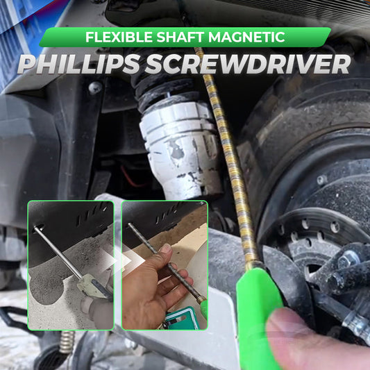 ⭐Magnetischer Phillips-Schraubendreher mit flexiblem Schaft
