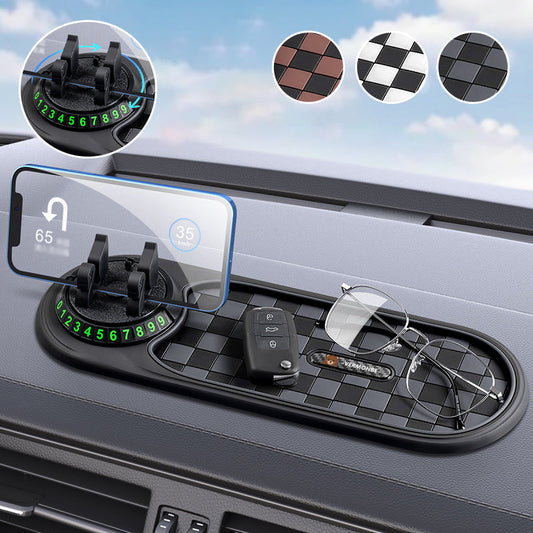 🔥Aktion -50% Rabatt🔥Autodashboard-Antirutschmatte mit Handyhalterung✨