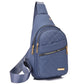 🛍️🎒Leichte Metall-Brusttasche mit Reißverschluss und Kabeldurchführung 🛍️– Exquisites Geschenk