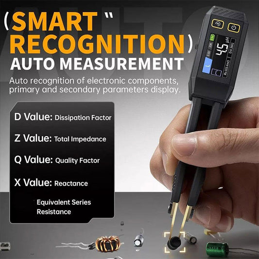 ⚡️Intelligentes digitales LCR-Meter mit Pinzetten-Tastkopf
