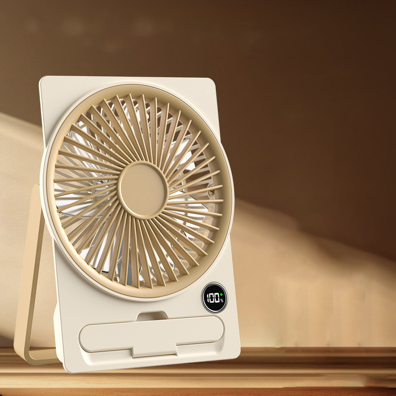 🌬️💨 Ultradünner USB-Miniventilator - Wiederaufladbar & Tragbar!🔋