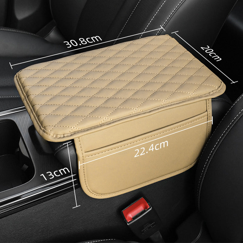 Universelles Armlehnenkissen aus Kunstleder für die Mittelarmlehne im Auto