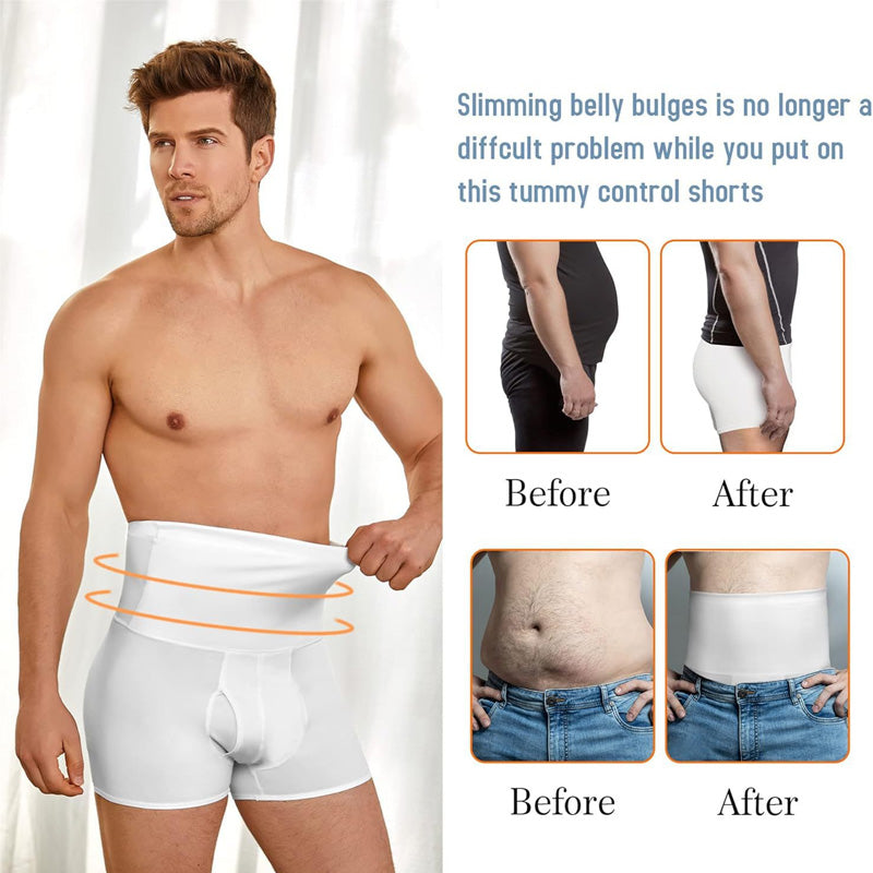 Tummy Control Shorts für Männer mit hoher Taille
