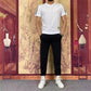 👖Zweiteiliges Sport-Set für Herren: Kurzarm-T-Shirt & Lange Hose