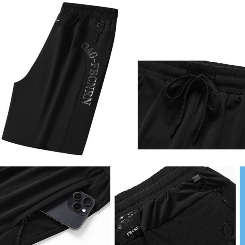 🔥Herren-Sommer-Trainingsanzug mit Kurzarmshirt & Shorts