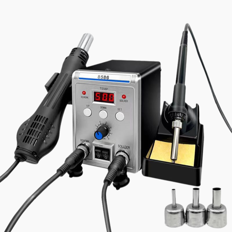 🔥Ermäßigte Preise für Sommerzeit mit 50% Rabatt🔥✨ 2-in-1 Heißluftlötstation