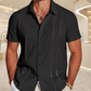 🎁Lässiges Button-Down-Kurzarmhemd für Herren