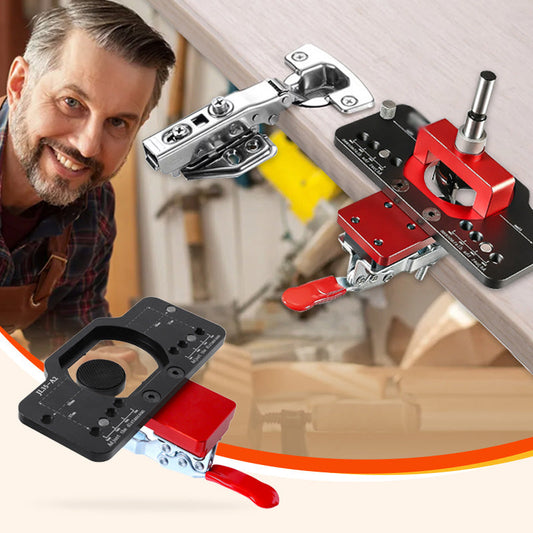 35 mm verdecktes Scharnier-Bohrlehren-Set für Tür- und Schrankmontage