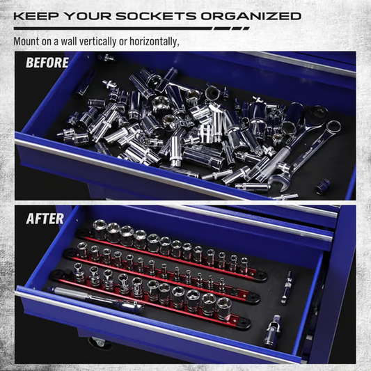 Magnetisches Stecknuss-Organizer-Set