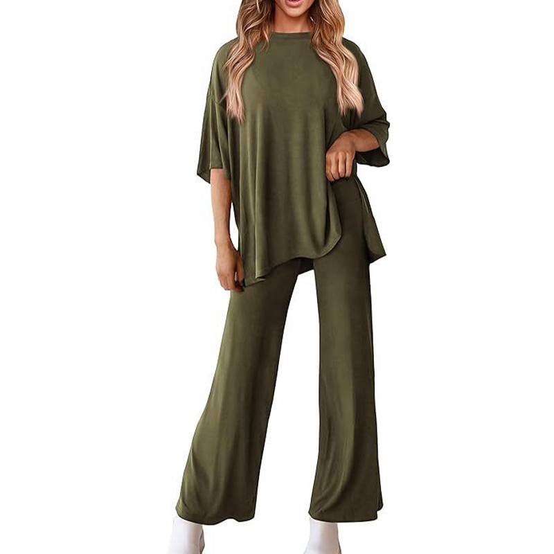Damen Freizeit-Set: Oberteil und Hose