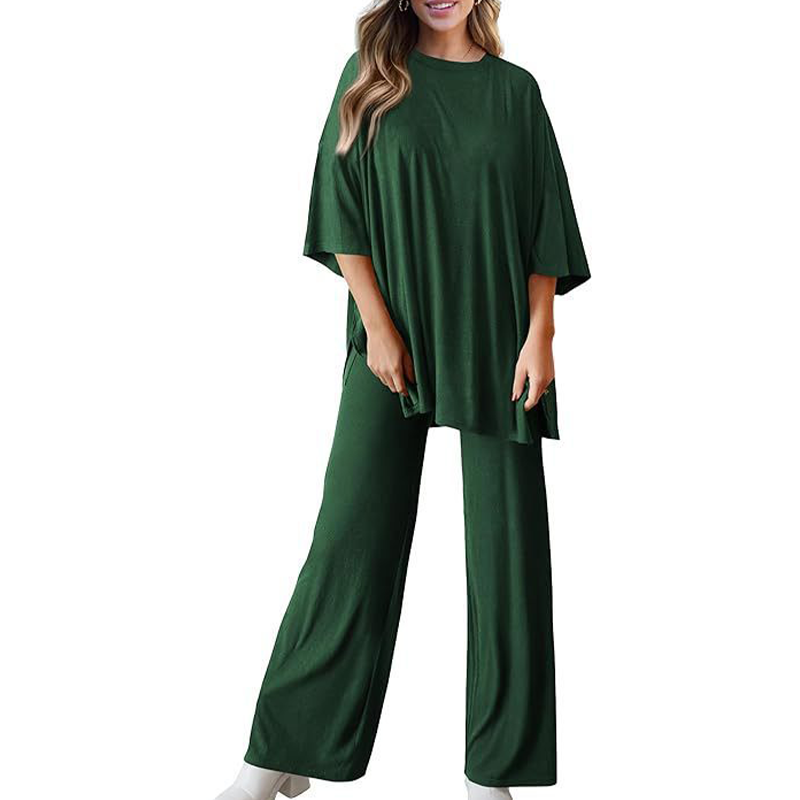 Damen Freizeit-Set: Oberteil und Hose