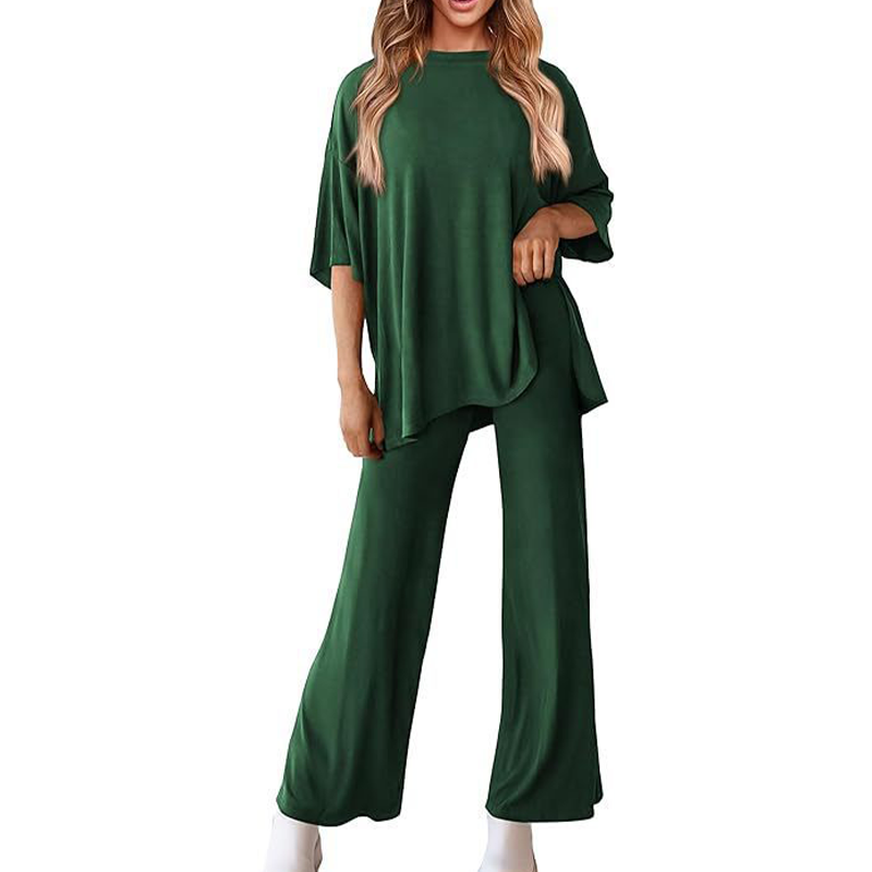 Damen Freizeit-Set: Oberteil und Hose