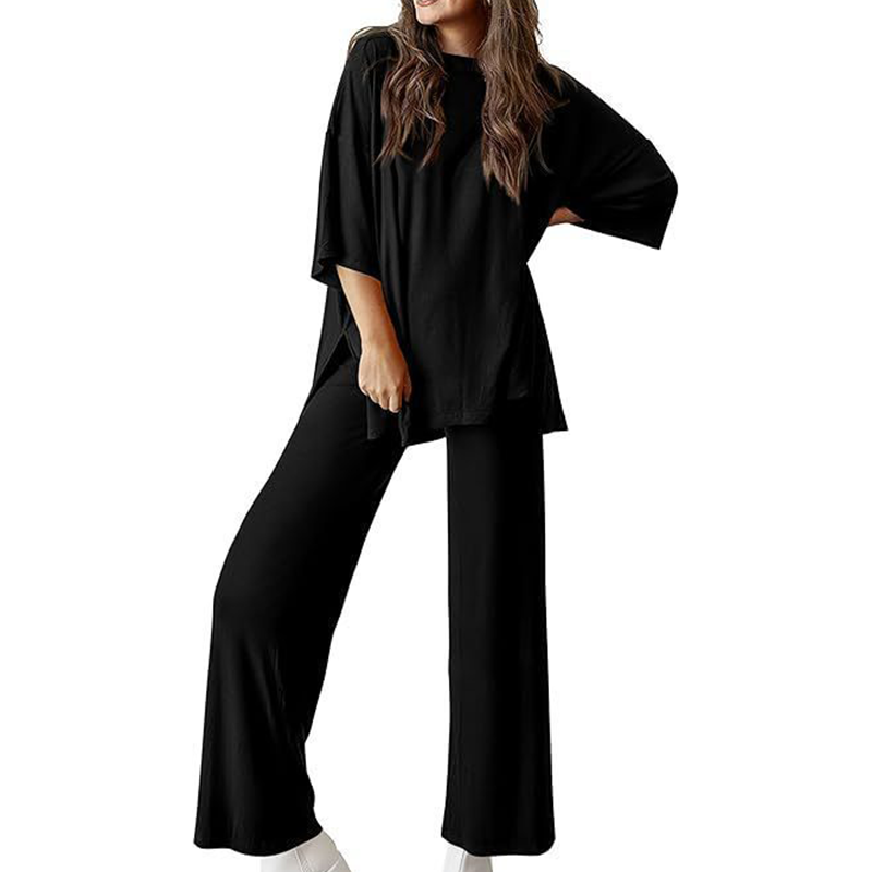Damen Freizeit-Set: Oberteil und Hose