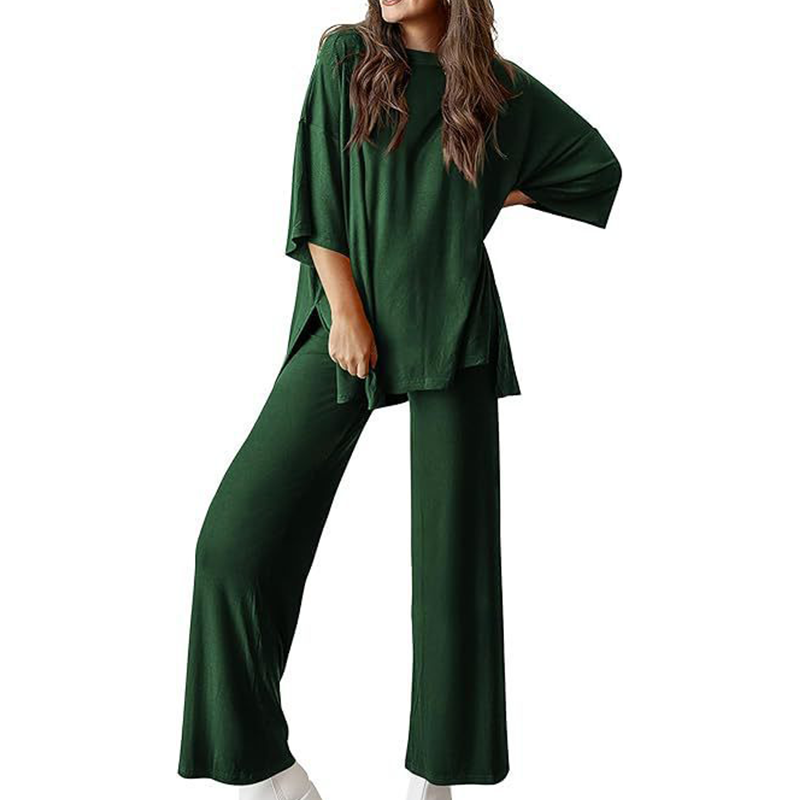 Damen Freizeit-Set: Oberteil und Hose