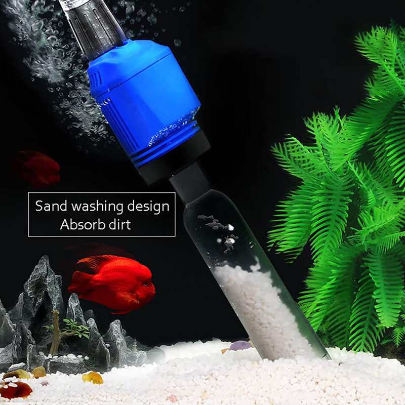 ⏳Begrenzte Zeit 50% Rabatt💥Elektrischer Saugnapf-Aquarium-Wasserwechsler-Filterreiniger