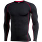 Langärmliges, enganliegendes Sportshirt für Herren – schnelltrocknend und bequem