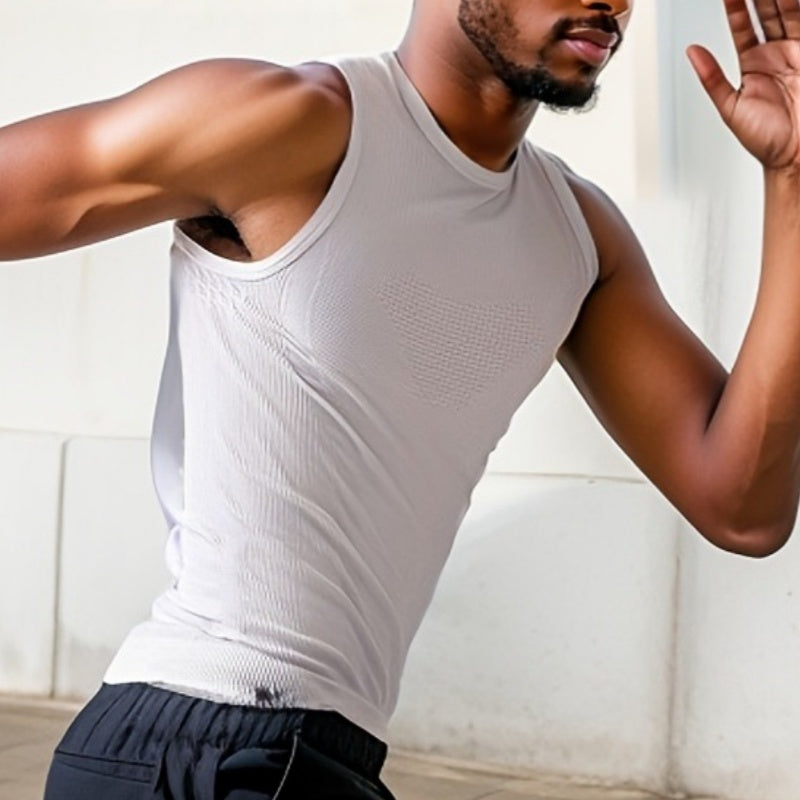🎁Ärmelloses Athletic Compression Tanktop für Herren--Zeitlich begrenztes Sonderangebot Dreierpack