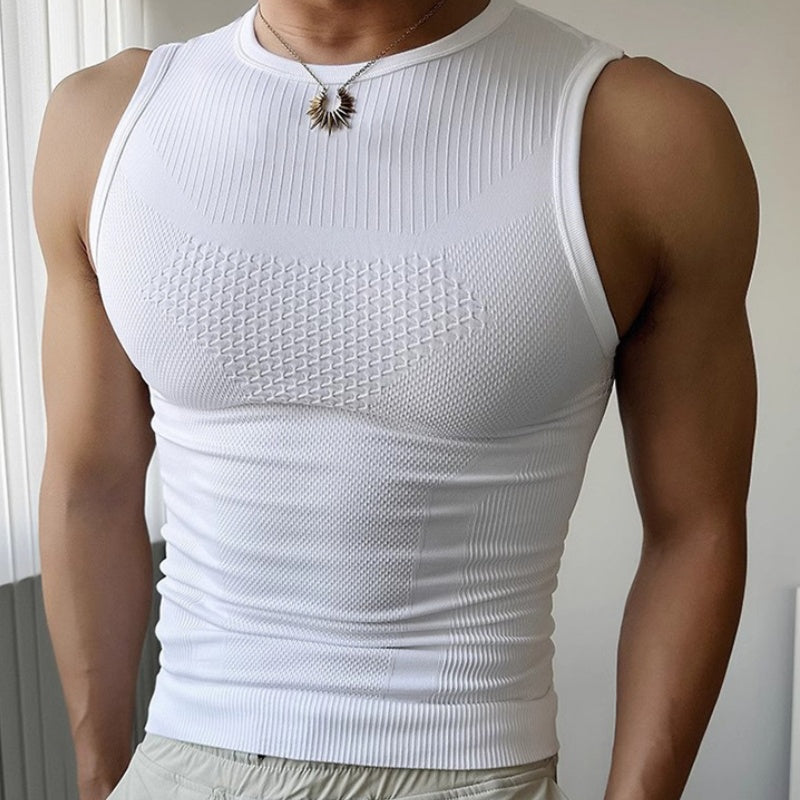🎁Ärmelloses Athletic Compression Tanktop für Herren--Zeitlich begrenztes Sonderangebot Dreierpack