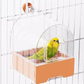 🦜Zwei-in-Eins-Becken zum Baden und Füttern von Papageien🛁