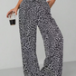 🍉🍉Modische, weite Hose mit geradem Bein und Leopardenmuster für Damen